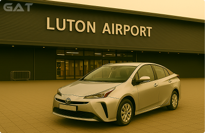 Taxi from Luton Airport to Nottingham city centre