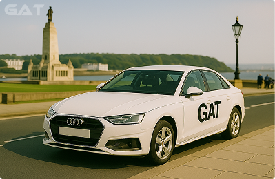 Taxi from Luton Airport to Plymouth city centre