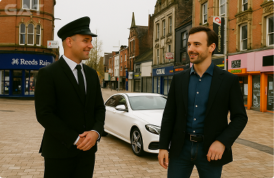 Taxi from Luton Airport to Stoke-on-Trent city centre