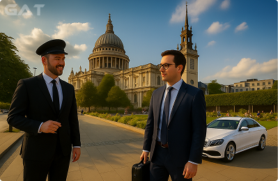 Taxi from Luton Airport to St Paul’s Cathedral London