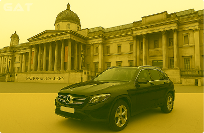 Taxi from London City Airport to National Gallery