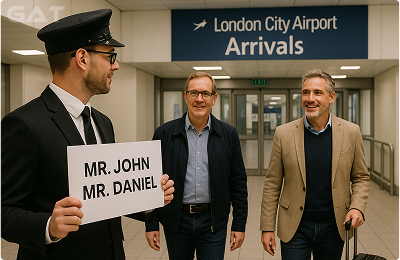 Taxi from London City Airport to Norwich - 24/7 Availability - Meet & Greet