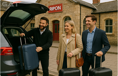 Taxi from London City Airport to Ripon - 24/7 Availability - Meet & Greet