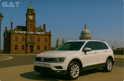 Taxi from London City Airport to Stoke-on-Trent