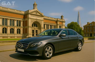 Taxi from London City Airport to Victoria & Albert Museum