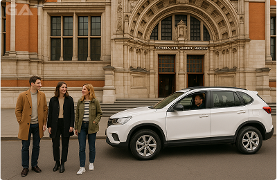 Licensed, professional drivers experienced in city transfers