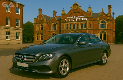 Taxi from London City Airport to Wolverhampton