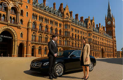 Taxi from Heathrow to london train station