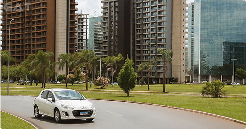 Executive Chauffeur Cars to Brasilia City Centre