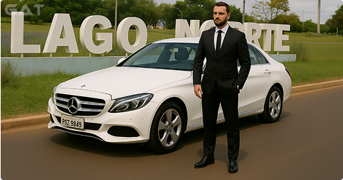 Executive Chauffeur Cars to Lago Norte