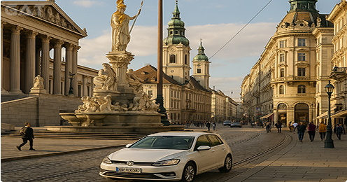 Executive Chauffeur Service to Vienna City Center