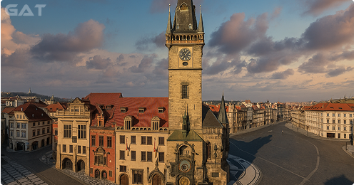 'Vaclav Havel Airport taxi to Old Town Prague
