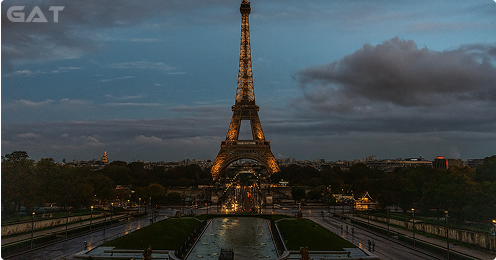 Top Destinations from CDG - Eiffel Tower