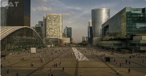 Top Destinations from CDG - La Défense Business District