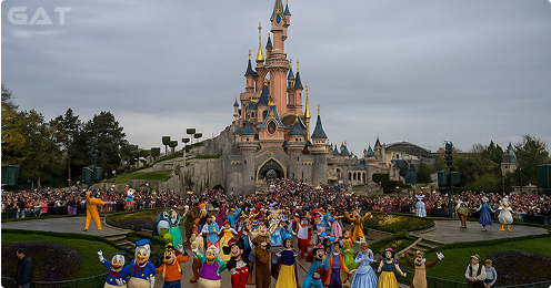 Top Destinations from CDG - Disneyland Paris