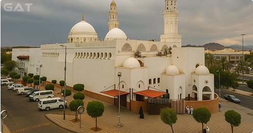 Executive Chauffeur Service to Qiblatain Mosque