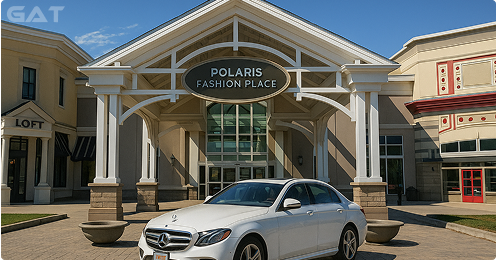 Top Destinations from CMH - Easton Town Center / Polaris Fashion Place