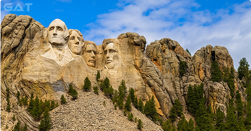 Popular Destinations from RAP Airport - Mount Rushmore National Memorial