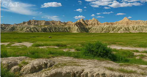 Popular Destinations from RAP Airport - Badlands National Park