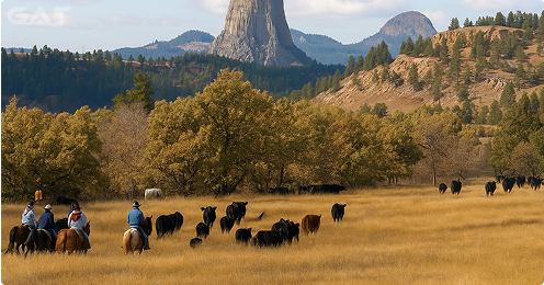 Popular Destinations from RAP Airport - Black Hills National Forest