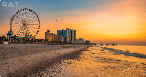 Popular Destinations from MYR - Myrtle Beach Boardwalk