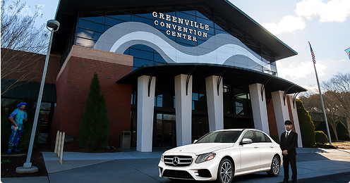 Top Destinations from GSP - Greenville Convention Center
