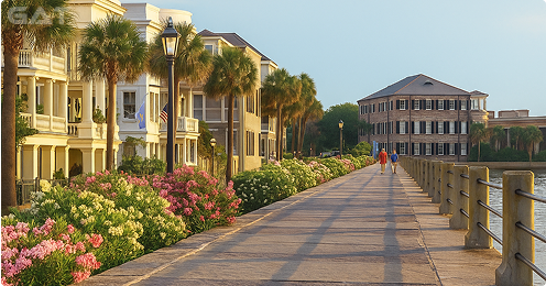 Popular Destinations from Charleston Airport (CHS) - Downtown Charleston / King Street