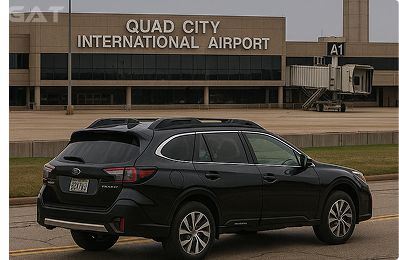 Quad City Airport Taxi Pickup Service