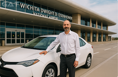 Wichita Dwight Airport Taxi Pickup Service