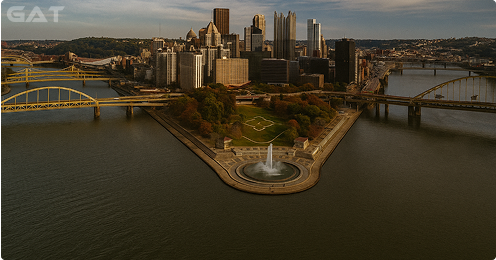 Popular Destinations from PIT - Downtown Pittsburgh