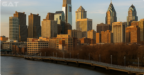 Popular Destinations from PHL - Downtown Philadelphia