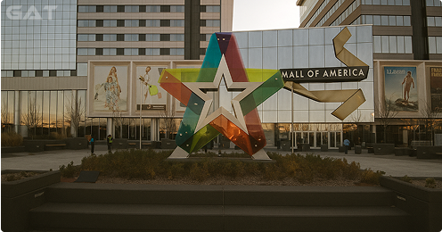 Top Destination from MSP Airport to Mall of America & Bloomington