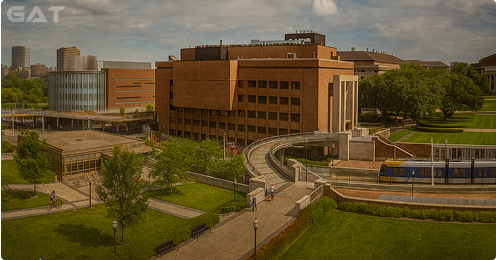 Top Destination from MSP Airport to University of Minnesota