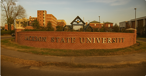 Top Destinations from JAN Airport to Jackson State University
