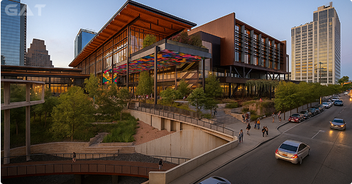 Popular Destinations from AUS - Austin Convention Center