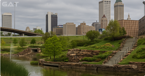 Popular Destinations from TUL - Downtown Tulsa