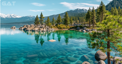 Top Destinations from RNO Airport - Lake Tahoe