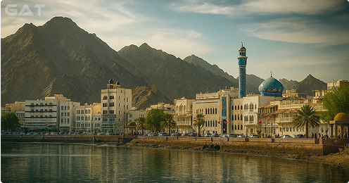 Destinations from Muscat Airport - Muttrah
