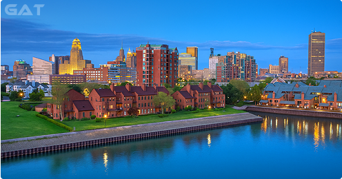 Top Destinations from BUF to Downtown Buffalo