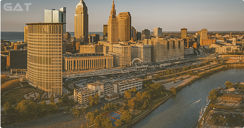 Top Destinations from CLE - Downtown Cleveland
