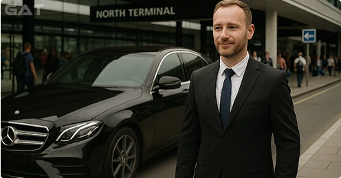 Pre-booked London Blackfriars Airport taxis Meet & Greet at the Arrivals Hall