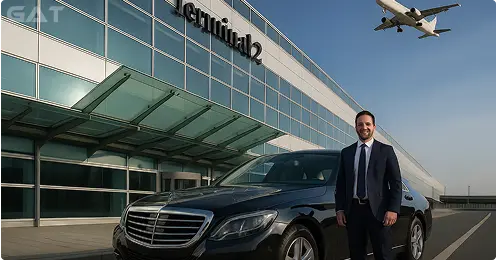 Pre-booked London Bridge Airport taxis Meet & Greet at the Arrivals Hall