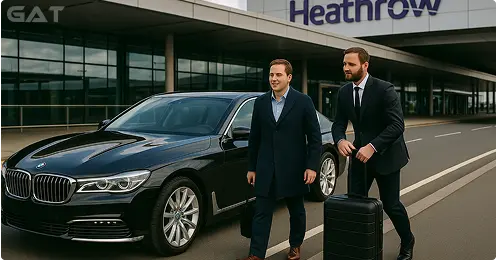 Pre-booked London Charing Cross Airport taxis Meet & Greet at the Arrivals Hall