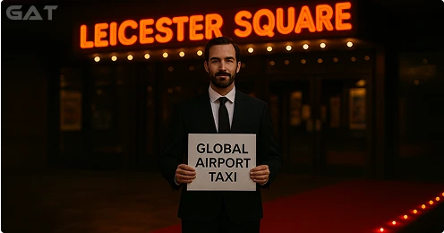 Meet and greet airport taxi service for BFI London Film Festival guests.