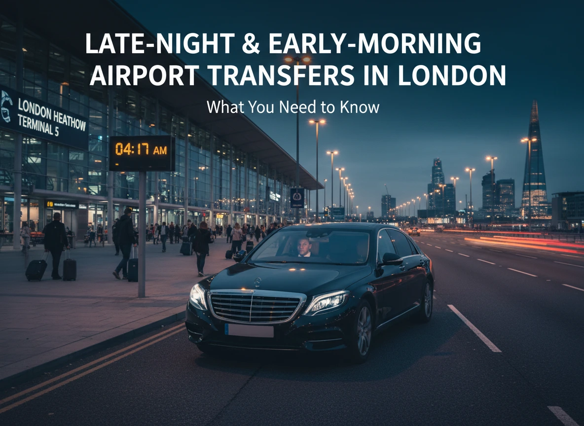 Late-Night Airport Transfers London | 24/7 Taxi