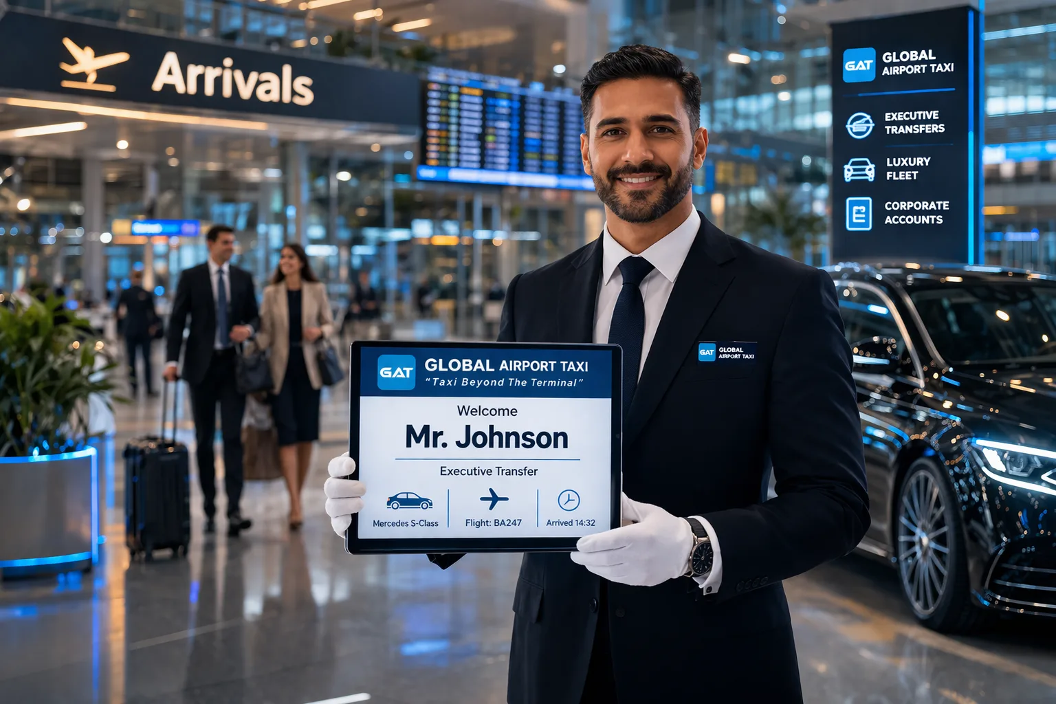 driver at the airport
