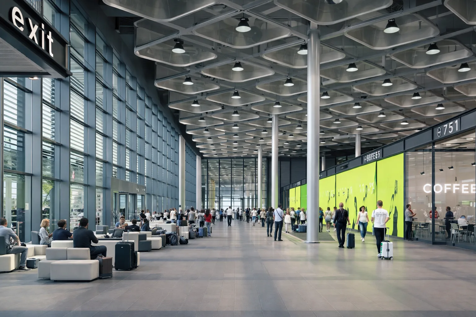 Stansted Airport terminal