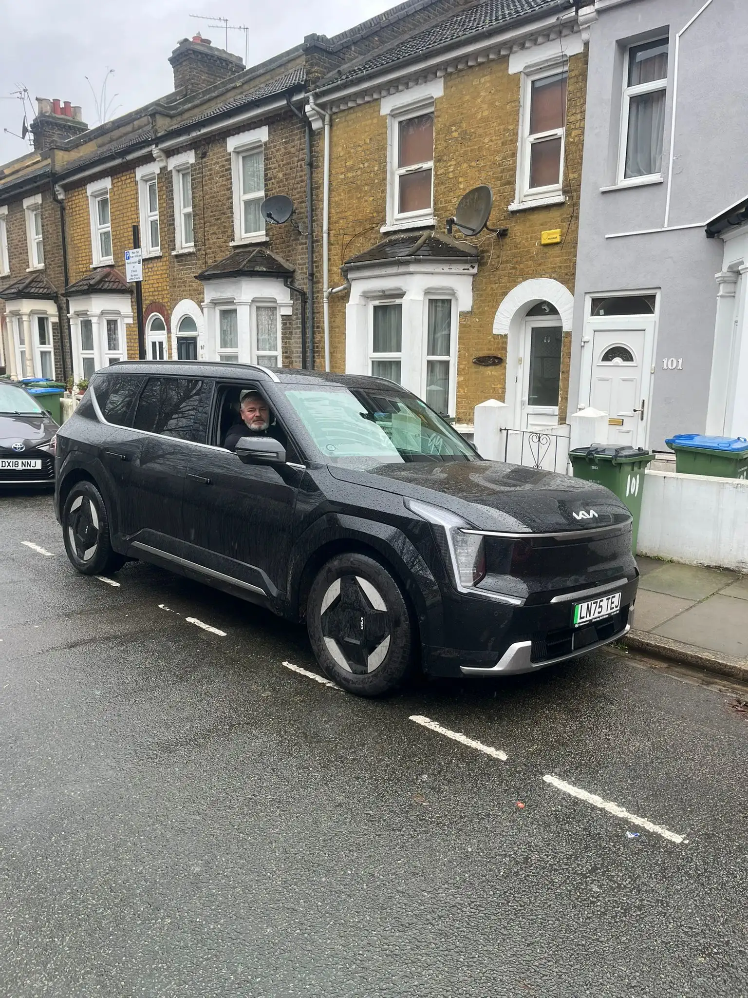 Executive car with driver