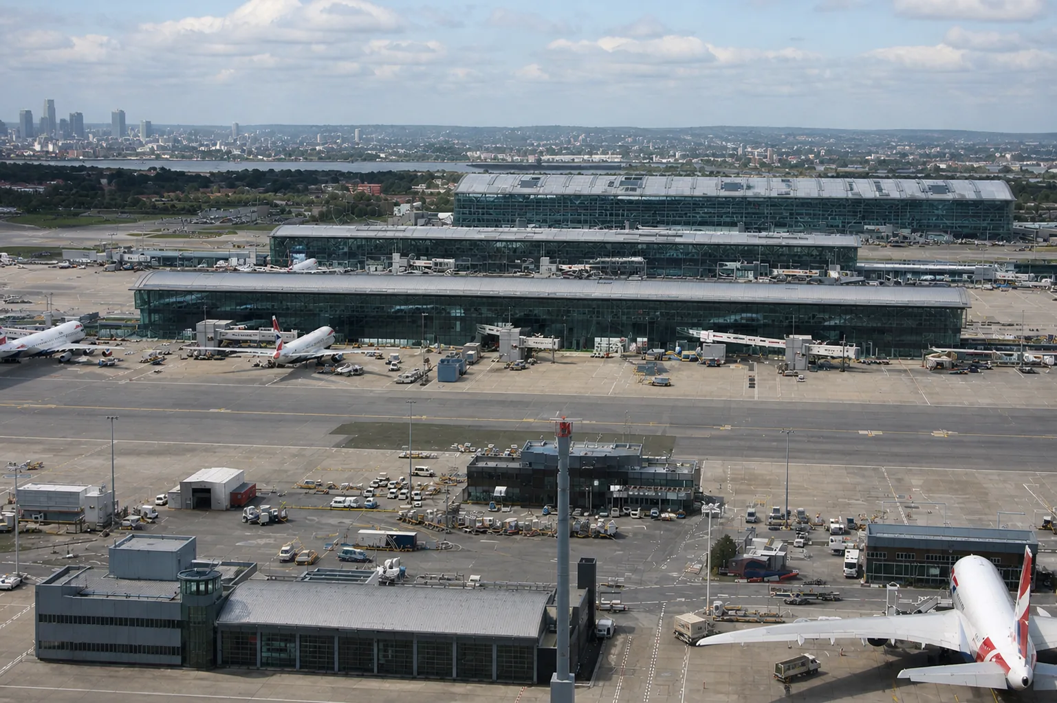 Heathrow Airport terminal