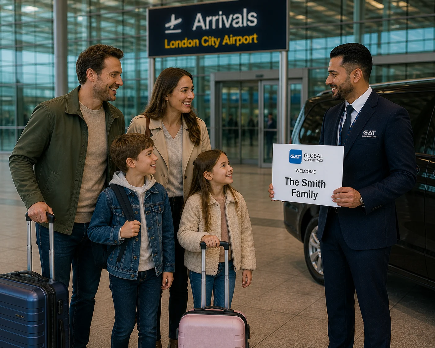 free meet and greet at London City Airport